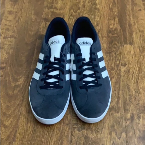 Adidas Men's VL Court 2.0 Suede Size 9.5 - Picture 2 of 16